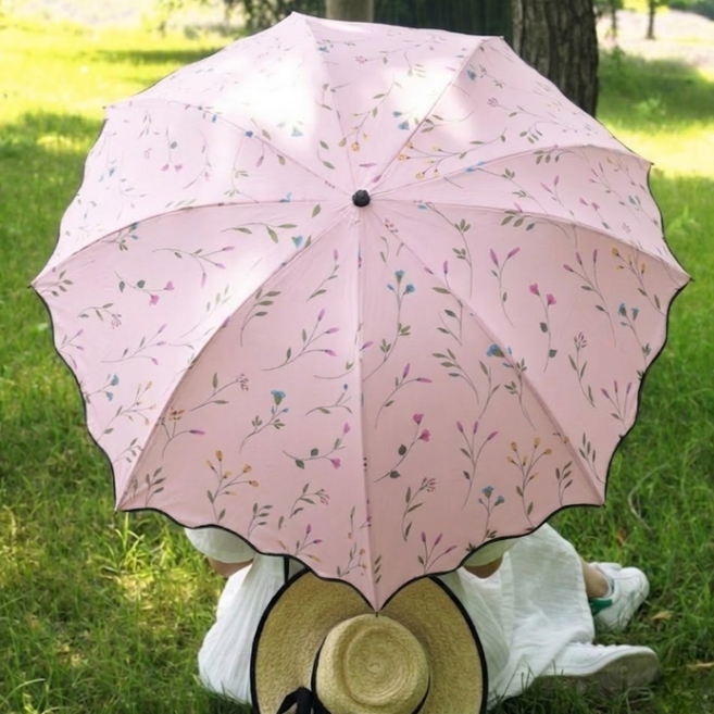 파이알 자외선차단 3단 양산 암막 우산