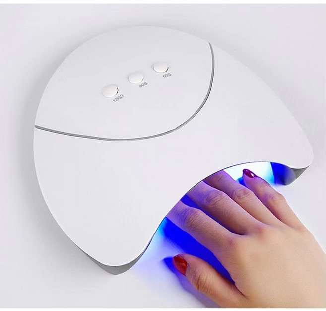 젤램프 36W LED UV램프 8 셀프젤네일 페디 레진 국가고시 USB경화기계 샵전문가용, 1개