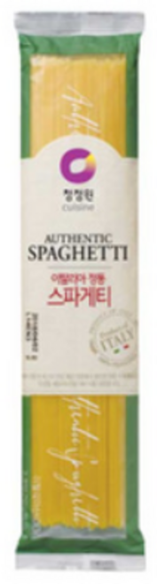 청정원 이탈리아 정통 스파게티면, 250g, 2개