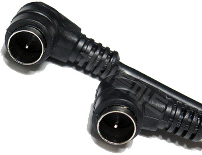 케이블마트 TV 안테나선 케이블 동축 유선방송 RF 연결선 HDTV 지상파 연장선 RCA BNC PAL 변환 꺾임 FM 젠더 분배기 선택기 3C 5C HFBT 75옴, D35 L 자 안테나 케이블 (3C) 4m