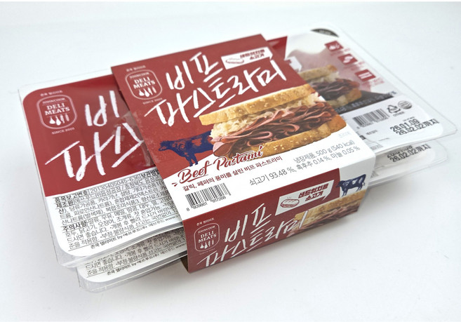 존쿡 델리미트 비프파스트라미, 2개, 250g