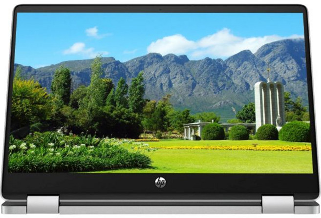 HP 2023 컨버터블 2-in-1 크롬북 14인치 HD IPS 터치스크린 최대 3.30GHz 인텔 펜티엄 프로세서 8GB RAM 128GB SSD 초고속 6세대 Wi, Dale Silver