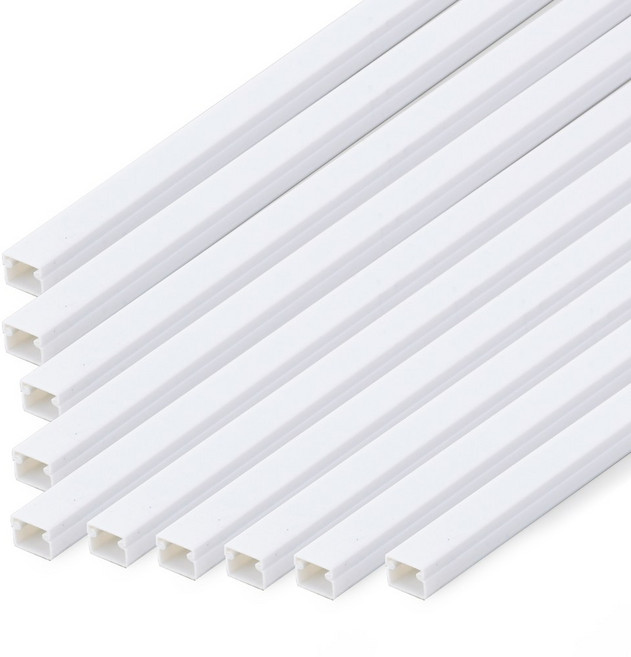 조은몰드 사각 전선몰딩 1호 10p 백색, 10개