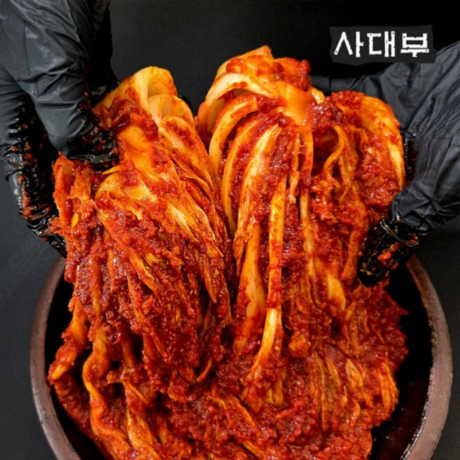 사대부 매운 실비김치 2kg(강렬하고 압도적인 매운김치 맛있게 매운맛), 1개, 2kg