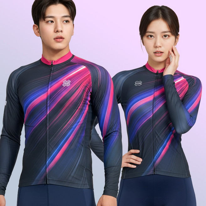 픽스기어 자전거 겨울 남자 여자 기모져지 저지 상의 방한자켓 라이딩 의류 라이딩복 CSG-JH28