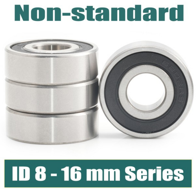 4개 비표준 볼 베어링 내경 8 10 11 12 13 14 15 16mm 외경 23 26 28 30 31 32 34 35 37 38 40mm 2RS ZZ, [16] 14288 14x28x8