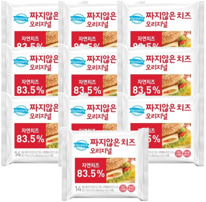 동원 덴마크 짜지않은치즈 오리지널, 2.52kg, 1개