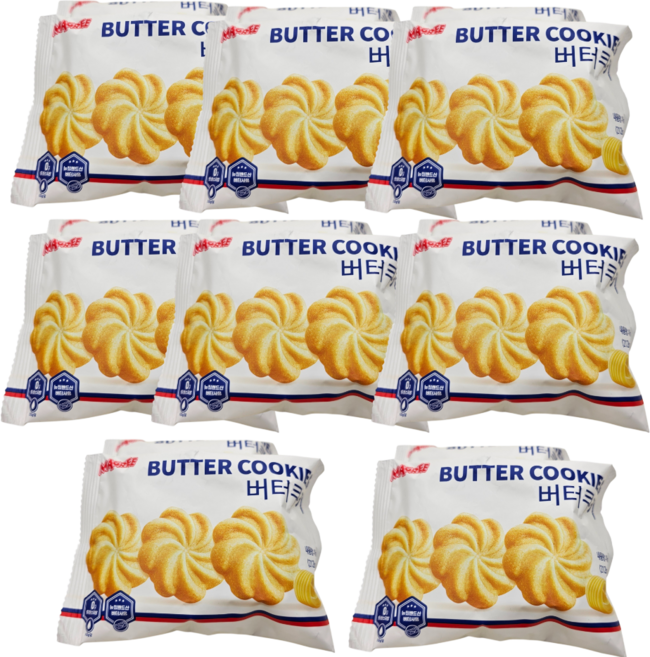 궁금한공작소 매그리 버터쿠키, 8개, 40g