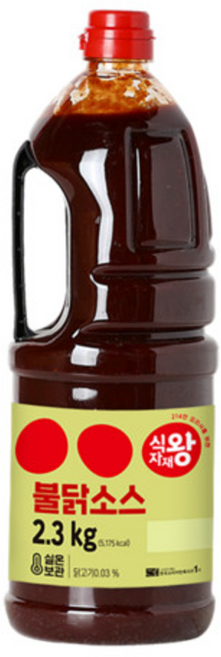 식자재왕 불닭소스, 18개, 2.3kg