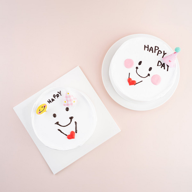 [카페노리][만들기세트] 무지개 컵케이크 - 포장까지 완벽구성, 1세트, 750g