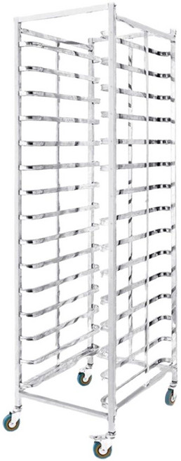 베이킹 반납 이동 스테인레스 빵렉 수납 주방용 건조대 식판 급식 선반 퇴식대 트레이 식기, 6. 18층 알루미늄 합금 오픈