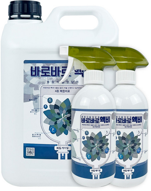 KG케미칼 바로바로액비 세트 6kg - 활력증진 종합식물영양제, 1개