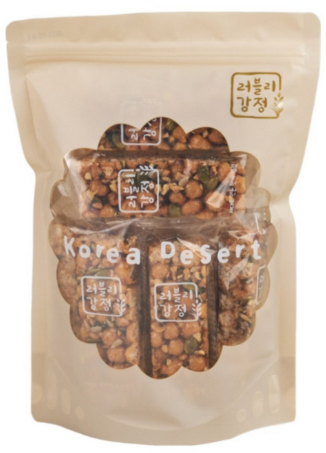 러블리강정 견과 오란다, 200g, 6개