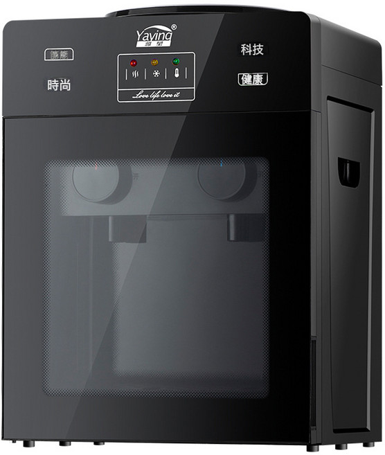 新款飲水機台式冷熱全自動智能家用桶裝水開水機, 1個, 109防燙龍頭黑色溫熱