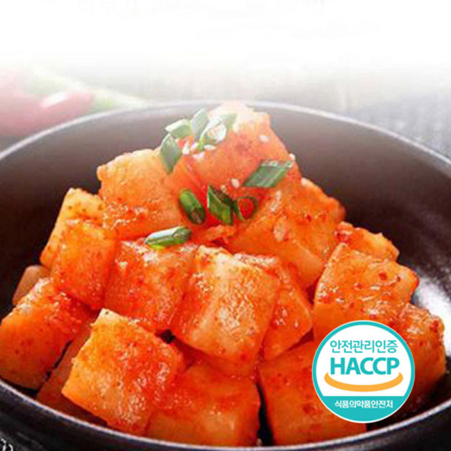 [총각네김치/깍두기_2kg-10kg] 담근_엄마 손맛 깍두기, [총각네김치／깍두기_5kg], 5kg, 1개