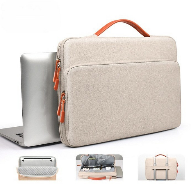 Stern 노트북 맥북에어 프로 LG그램 갤럭시북 가방, 베이지, 1개