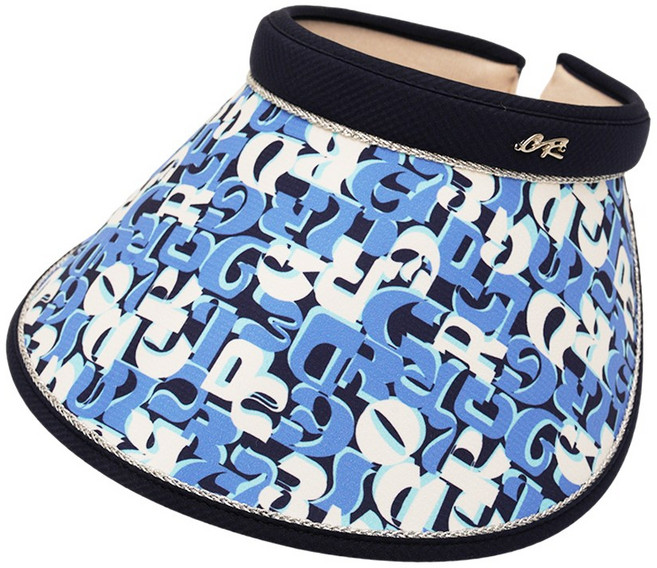 크로커다일레이디 로고 프린트 썬캡_CLEMH1208