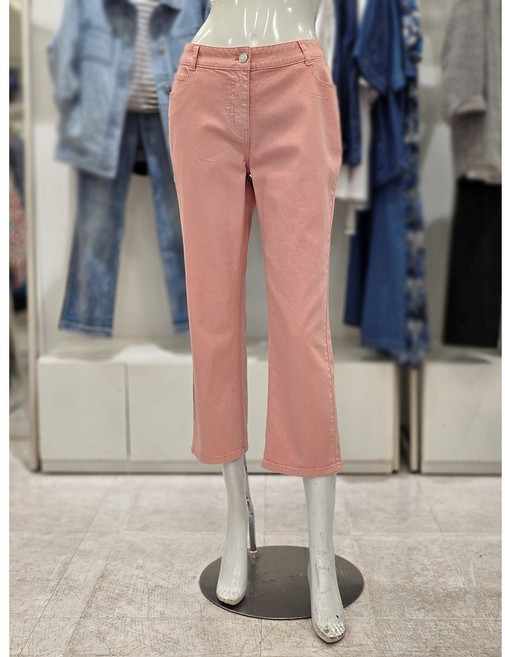크로커다일레이디 코튼 뒷밴딩 배기핏 데님 팬츠 CLEMDP101
