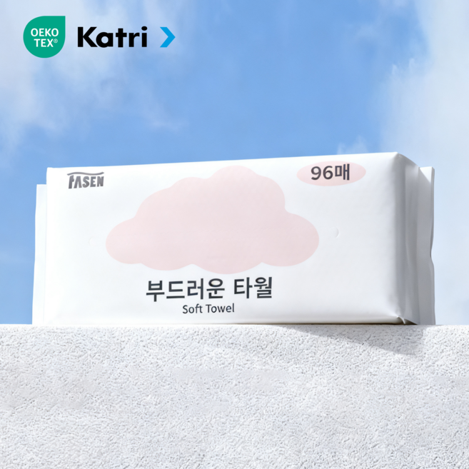 연화삼월 미용티슈 물티슈 클린 퓨어코튼 천연 순면 일회용 페이스타올 96매 각티슈 두꺼운 70g 수건 화장지 200x200mm 휴지 곽티슈 갑티슈 일회용수건, 2개, 96매입
