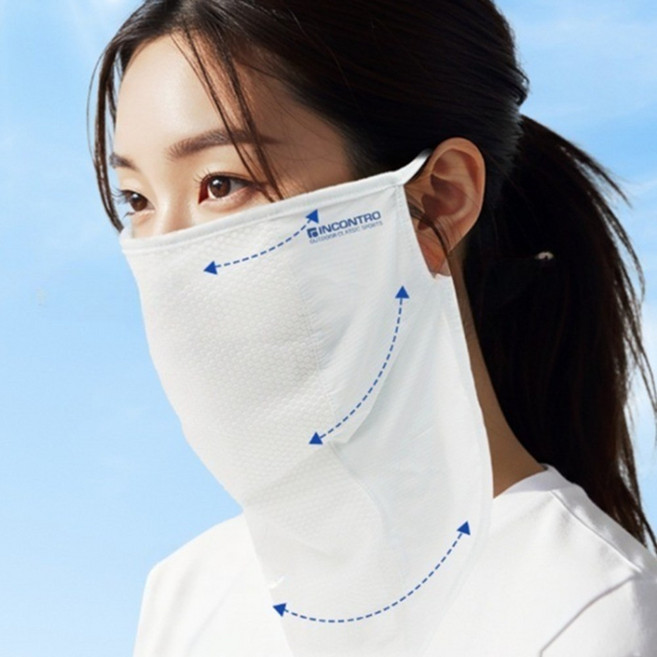 골프용 얼굴햇빛가리개 숨편한 라이 딩 스카프 마스크, 1개, 상세페이지 참조