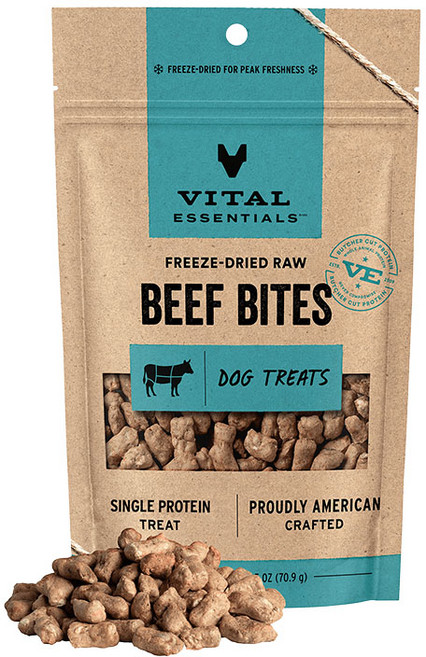 Vital Essentials 凍乾生牛肉條 犬貓零食, 71g, 1個, 牛肉