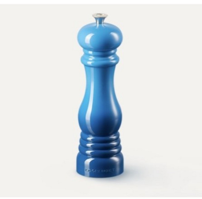 [정품매장구입][영국직배송] 르크루제 LE CREUSET 소금 후추 그라인더 세트 (총 2개) Salt Pepper Mill Set 21CM, MARSEILLE BLUE (2개 1SET), 1개