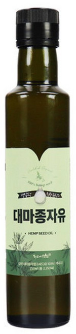 저온압착 대마종자유 햄프씨드 오일 250ml, 1개