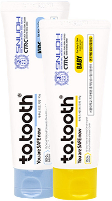 메디덴코 투투스 키즈 어린이 치약 베이비 치약 혼합 세트, 1개