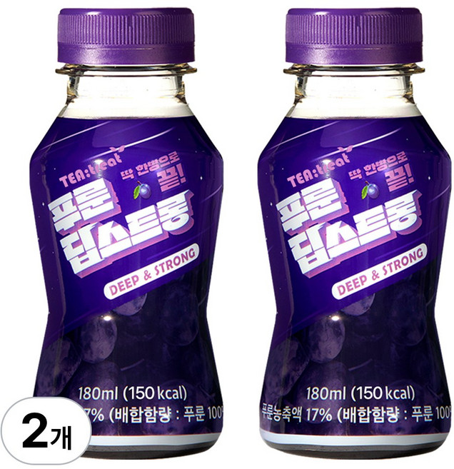 티트리트 푸룬 딥스트롱, 180ml, 2개