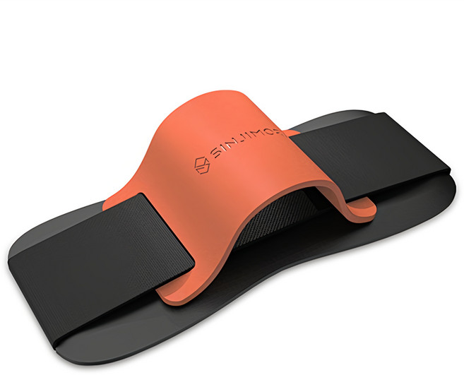 신지모루 그립S 휴대폰 핑거스트랩, 오렌지, 1개