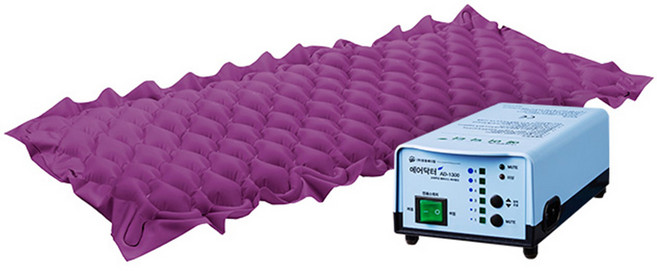 [그레이몰] 복지용구 욕창 방지 에어 매트리스 매트 방석 AD-1300 PURPLE