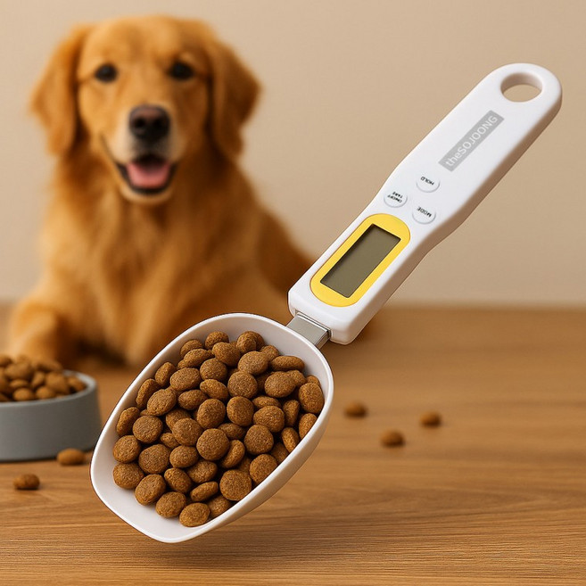 사료스푼 사료계량컵 펫스푼 계랑저울 사료스쿱, 1개, 상세페이지 참조