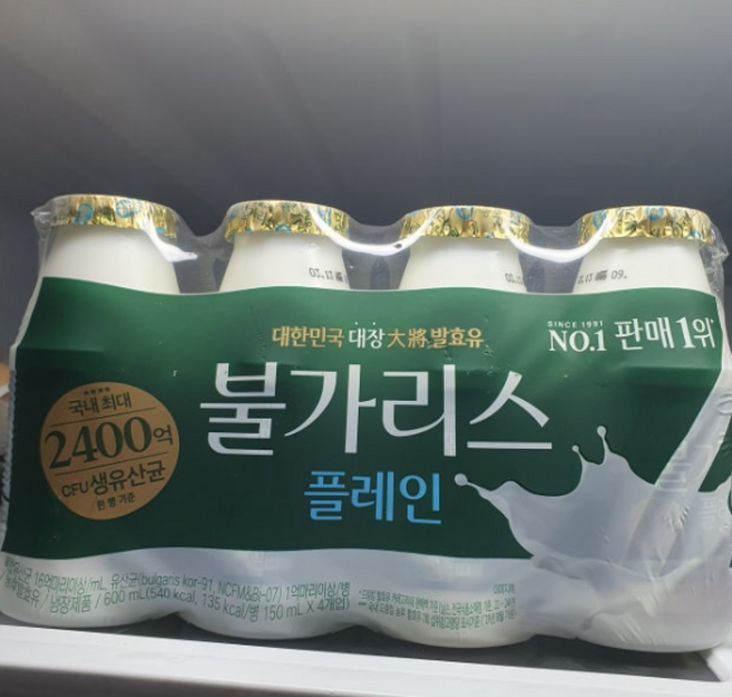 마시는 불가리스 플레인 150mL, 16개