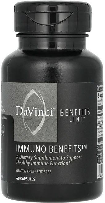 다빈치 래보라토리스 DaVinci Laboratories 베네핏 Line Immuno 베네핏 캡슐 60정126071원산지:기타, 1개, 60정 - 쿠팡