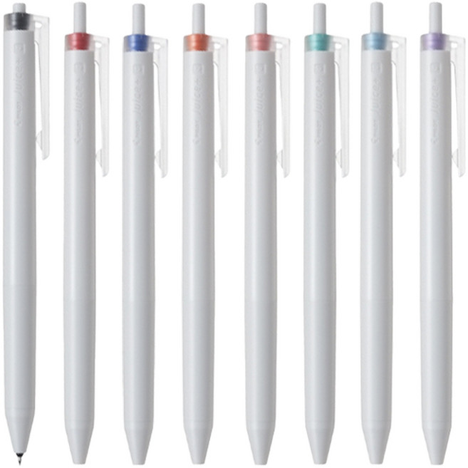 파이롯트 쥬스 플러스 볼펜 0.4mm 8종 세트