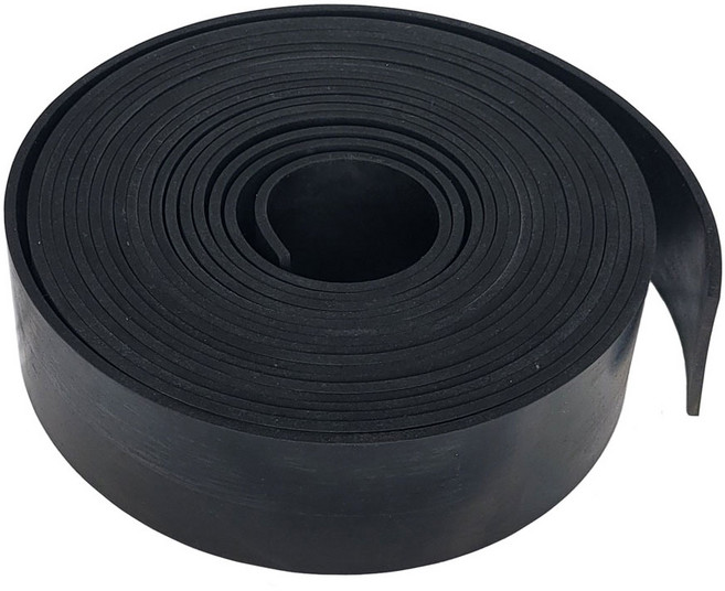 고무띠 보호고무덮개 고무패드 데크용 방진 고무롤, 두께-폭-길이, 1개