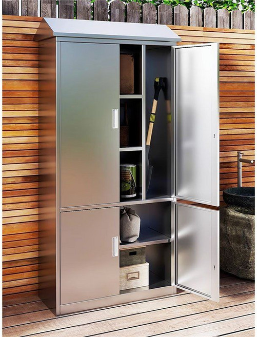 스테인레스 실외 캐비닛 창고 농막 보관함 농기구 수납장