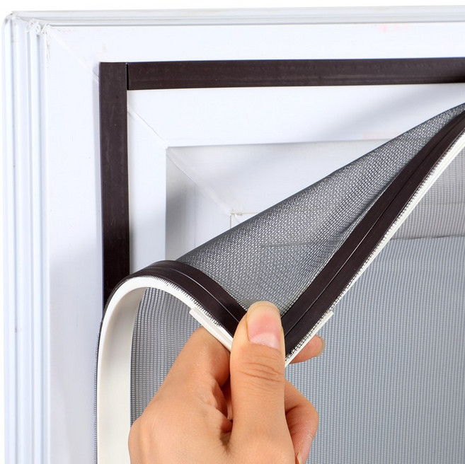 셔니엘 원하는 사이즈 DIY 셀프시공 자석식 창문 방충망, 1개