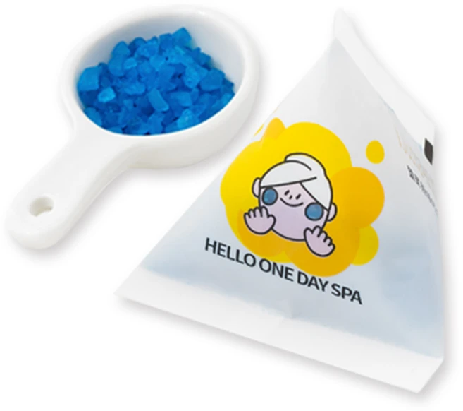 헬로스파 삼각 일회용 소금 아로마 입욕제 30g 반신욕 스파 족욕 입욕 목욕, 10개 - 쿠팡