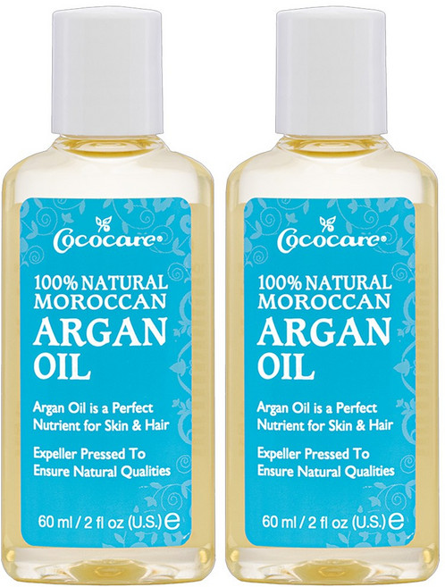 2개세트 코코케어 100% 천연 모로칸 아르간오일 60ml Cococare Argan Oil 100% Natural Moroccan, 2개