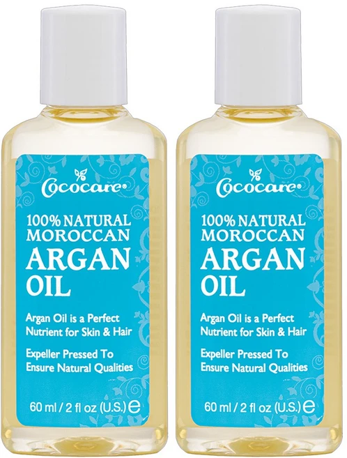 2개세트 코코케어 100% 천연 모로칸 아르간오일 60ml Cococare Argan Oil 100% Natural Moroccan, 2개 - 쿠팡