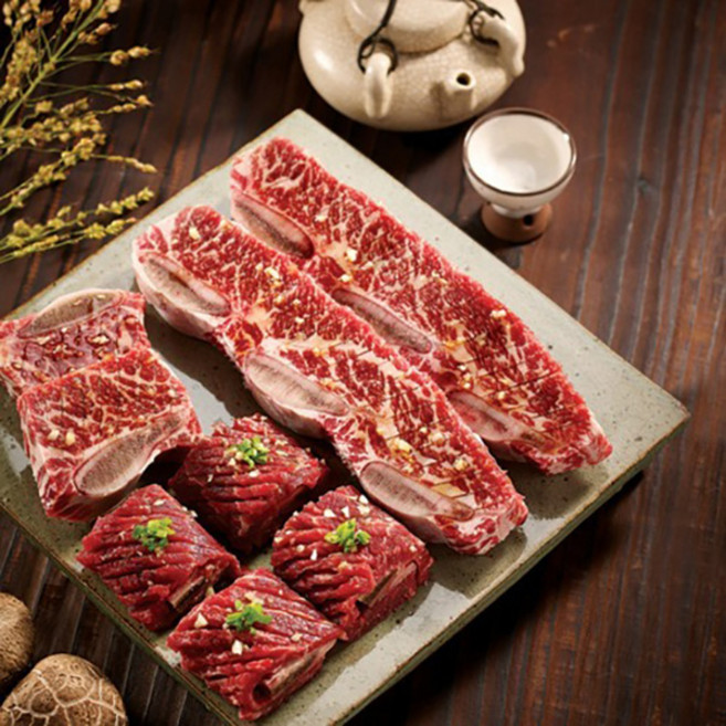 송추가마골 으뜸세트(LA갈비 + 가마골갈비 25대), 1세트, 3.4kg
