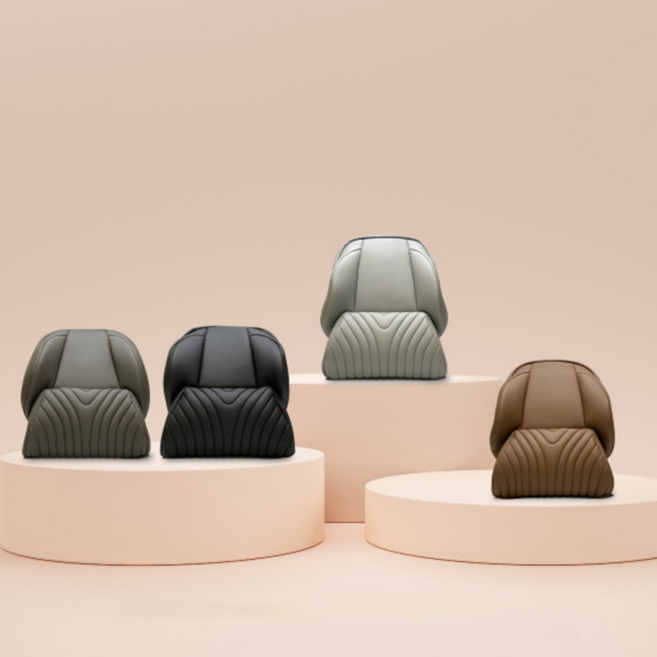 차카네 더뉴 아이오닉5 호환 전기차 헤드레스트 목쿠션 차량용 목베개 목받침 메모리폼, 더뉴 아이오닉5 (24년~현재), 미스틱그레이 1P, 1개