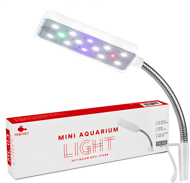 모비딕 미니 아쿠아리움 라이트 ML-03 USB, 2개