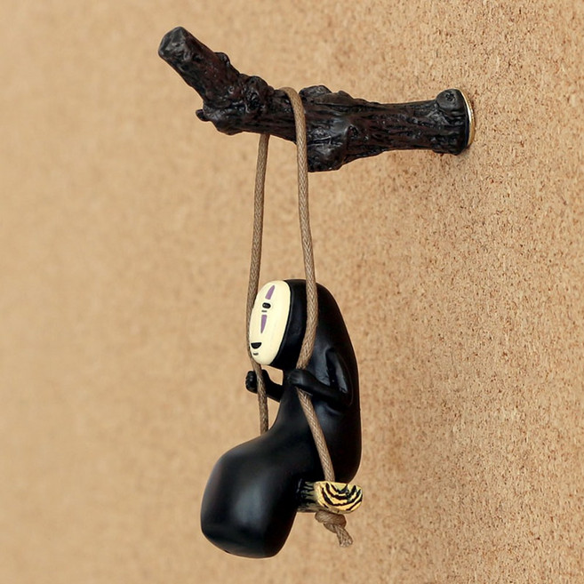 씨플 흔들 그네 타는 센과 치히로의 행방불명 가오나시 피규어 장식소품