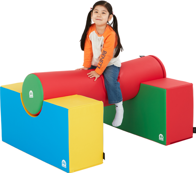 아이소파 챔피온 원기둥 건너기 세트 옵션 모음 유아 실내 놀이터 키즈카페 완구 놀이 매트