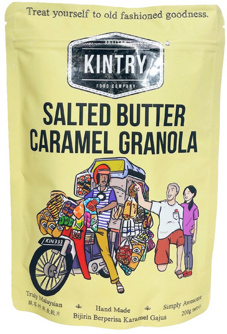 킨트리 그래놀라 솔티드 버터 카라멜, 1개, 200g