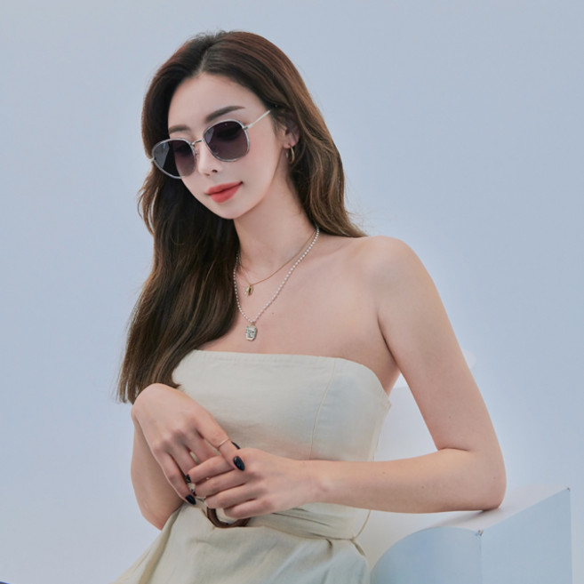 더브릴레 사각 솔텍스 편광렌즈 선글라스
