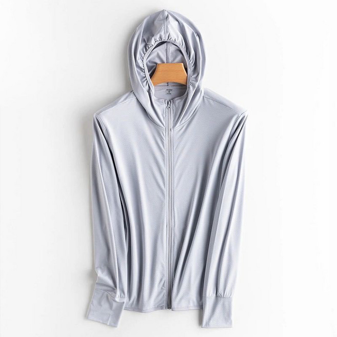 男生冰絲涼感防曬薄款情侶外套