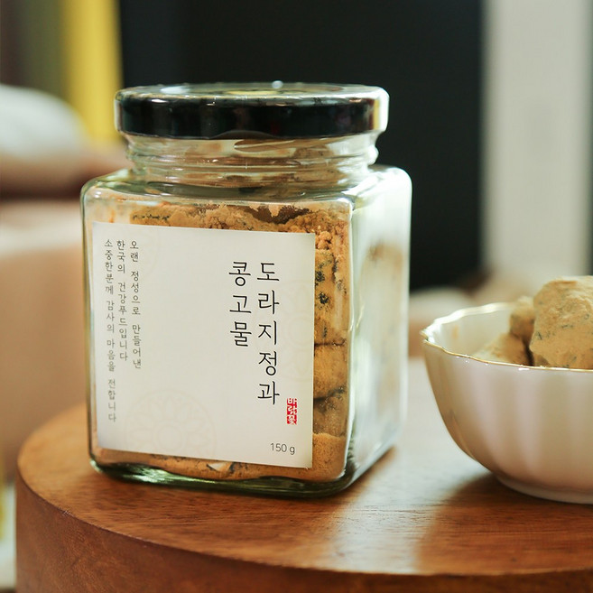 바람꽃 수제 콩고물 도라지정과 150g, 1개